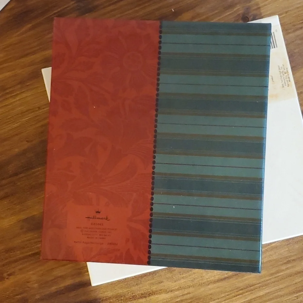 Hallmark Address Book Vintage Fall Edition New in Box!